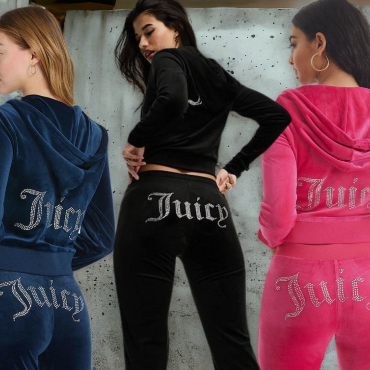 Juicy Couture x Ganni Tracksuits That Mixed Danish Cool With Glam